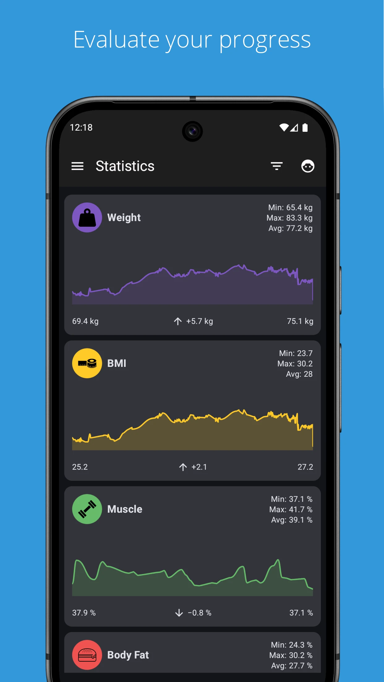 openScale screenshot